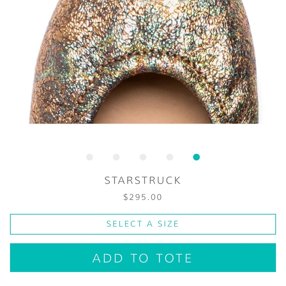 Tieks Starstruck size 7